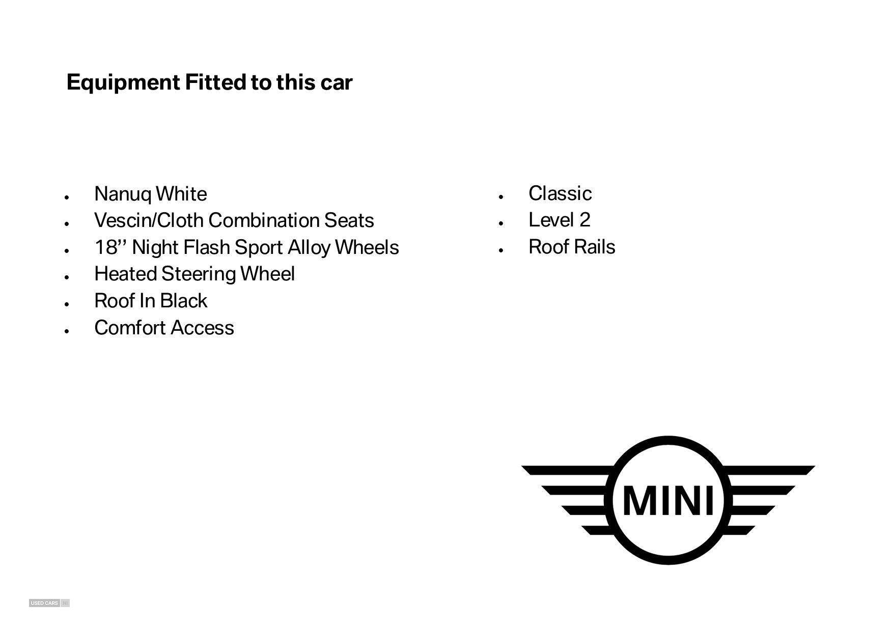 Dec 2024 MINI HATCHBACK 160kW SE Classic 54kWh 5dr Auto