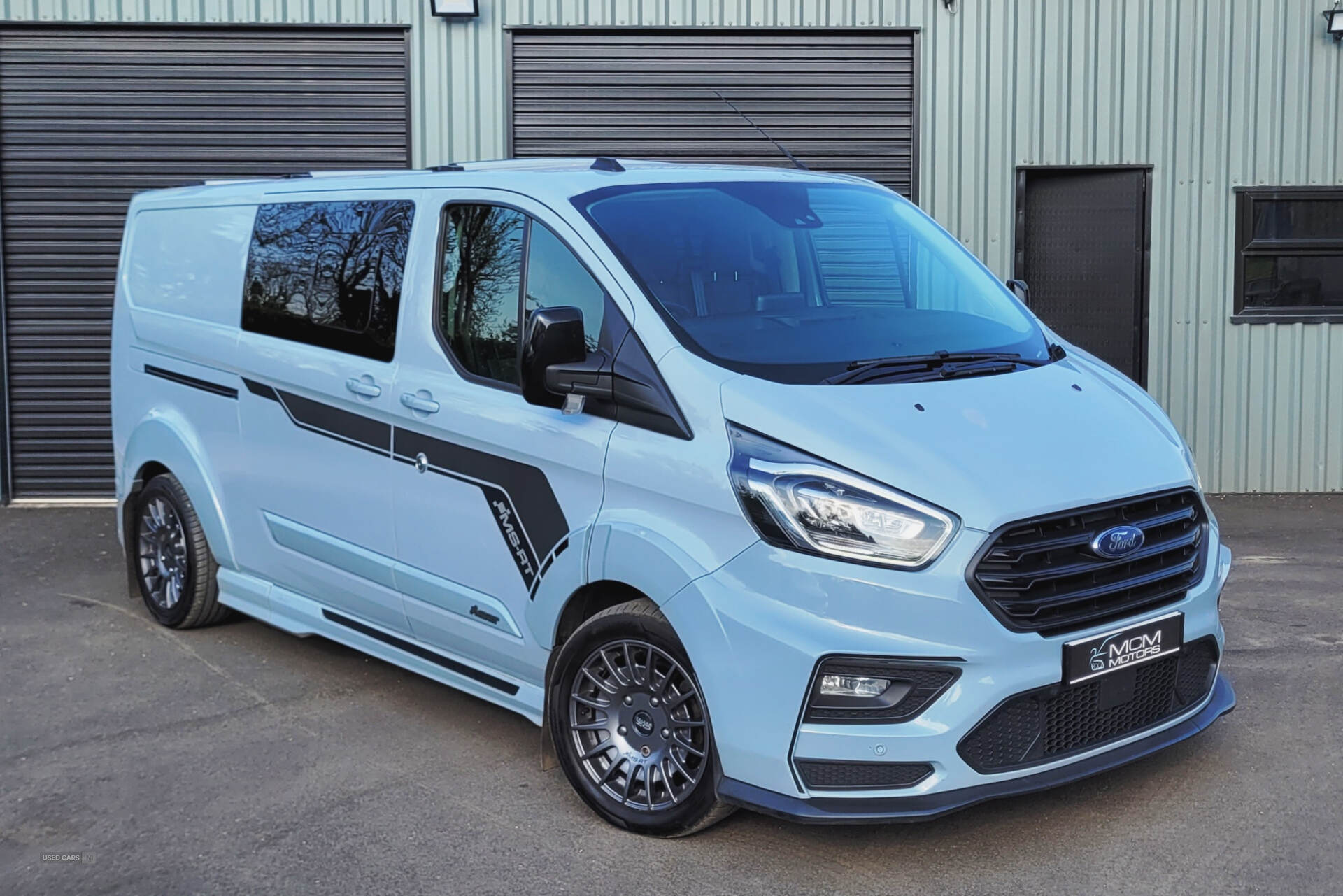 Feb 2022 Ford Transit Custom 2.0 EcoBlue 185ps Low Roof D/Cab Limited Van Auto