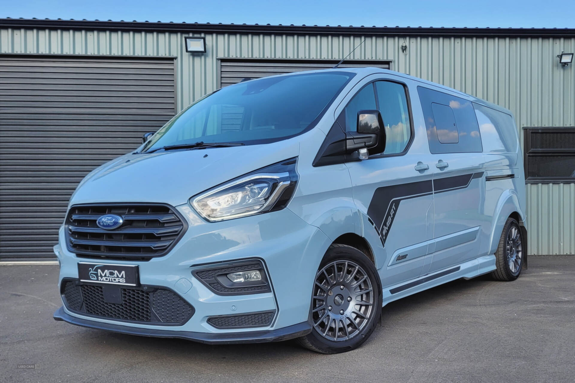 Feb 2022 Ford Transit Custom 2.0 EcoBlue 185ps Low Roof D/Cab Limited Van Auto