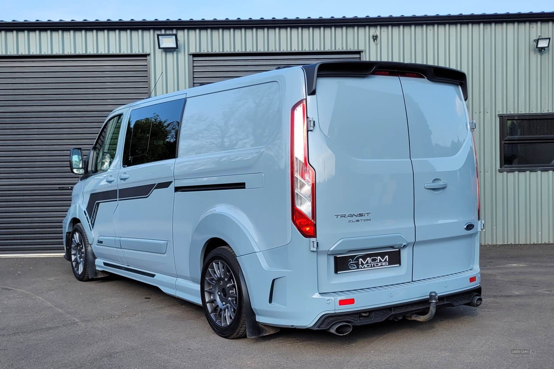 Feb 2022 Ford Transit Custom 2.0 EcoBlue 185ps Low Roof D/Cab Limited Van Auto