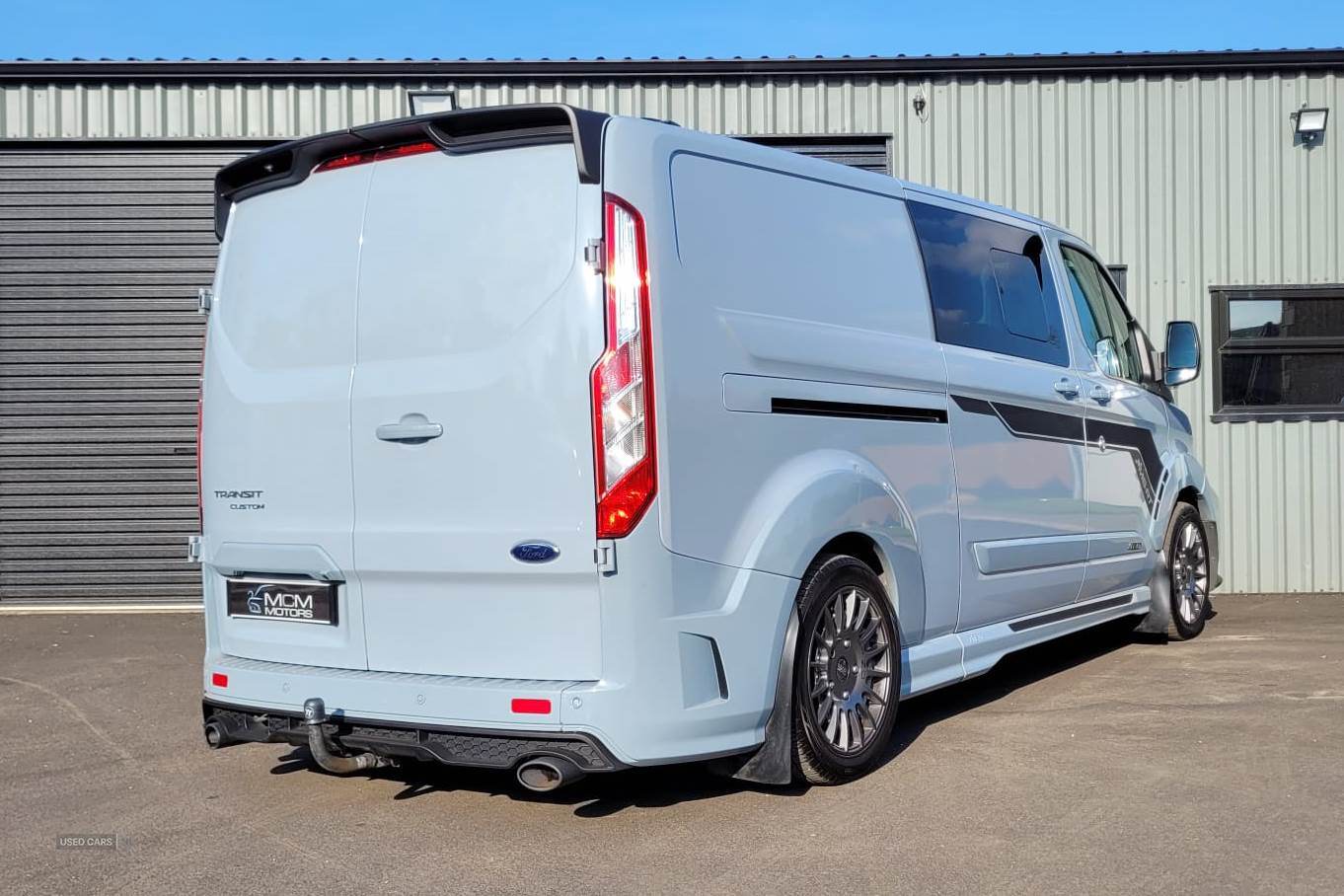 Feb 2022 Ford Transit Custom 2.0 EcoBlue 185ps Low Roof D/Cab Limited Van Auto