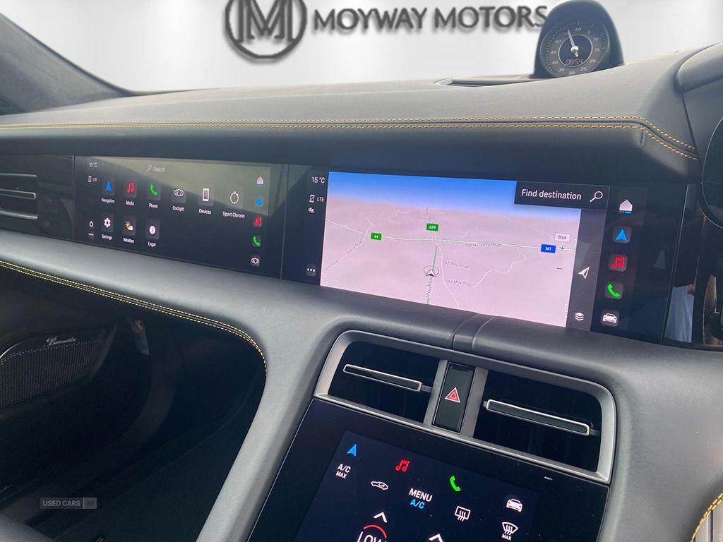 May 2022 Porsche Taycan 560kW Turbo S 93kWh 4dr Auto