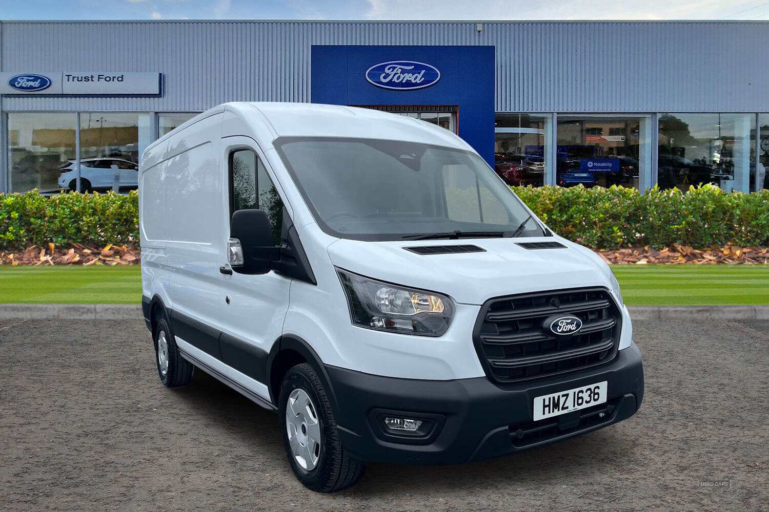 Mar 2025 Ford Transit 2.0 EcoBlue 165ps H2 Trend Van Auto [DAP]