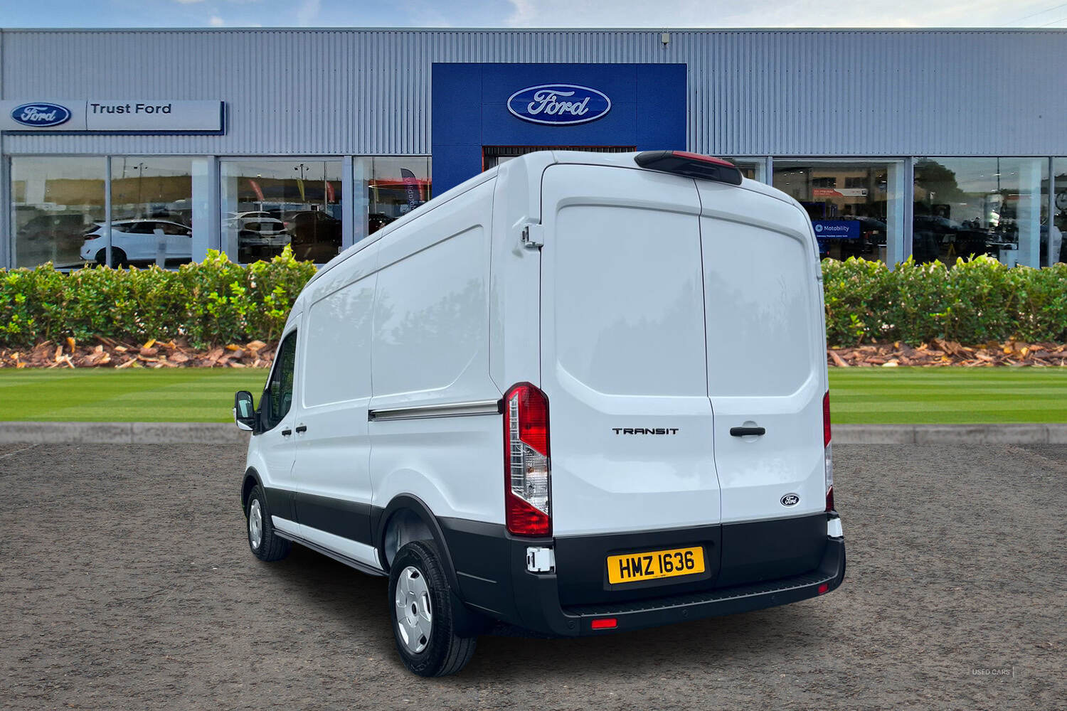 Mar 2025 Ford Transit 2.0 EcoBlue 165ps H2 Trend Van Auto [DAP]