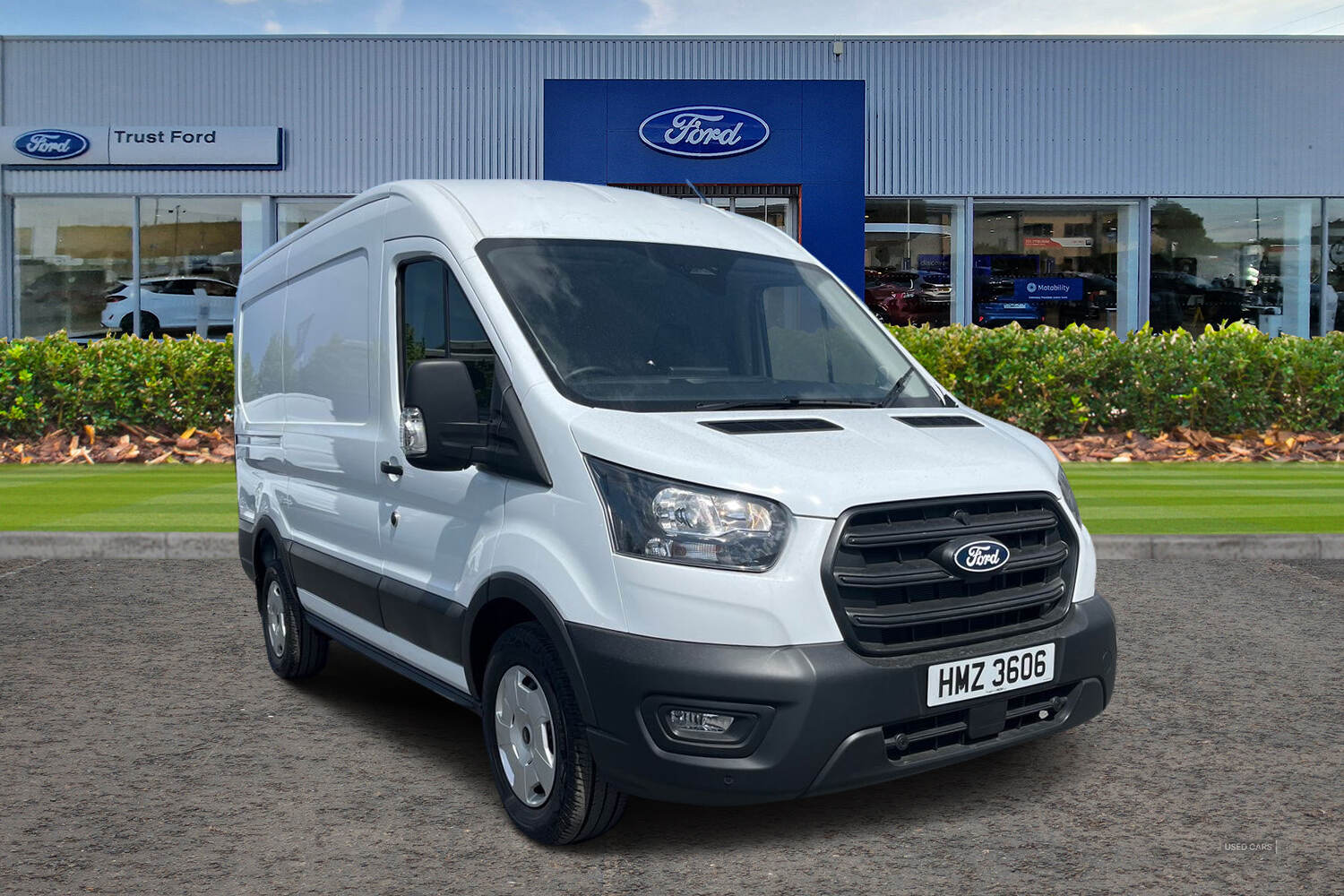 Mar 2025 Ford Transit 2.0 EcoBlue 165ps H2 Trend Van Auto [DAP]