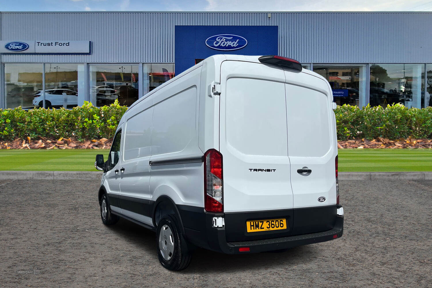 Mar 2025 Ford Transit 2.0 EcoBlue 165ps H2 Trend Van Auto [DAP]