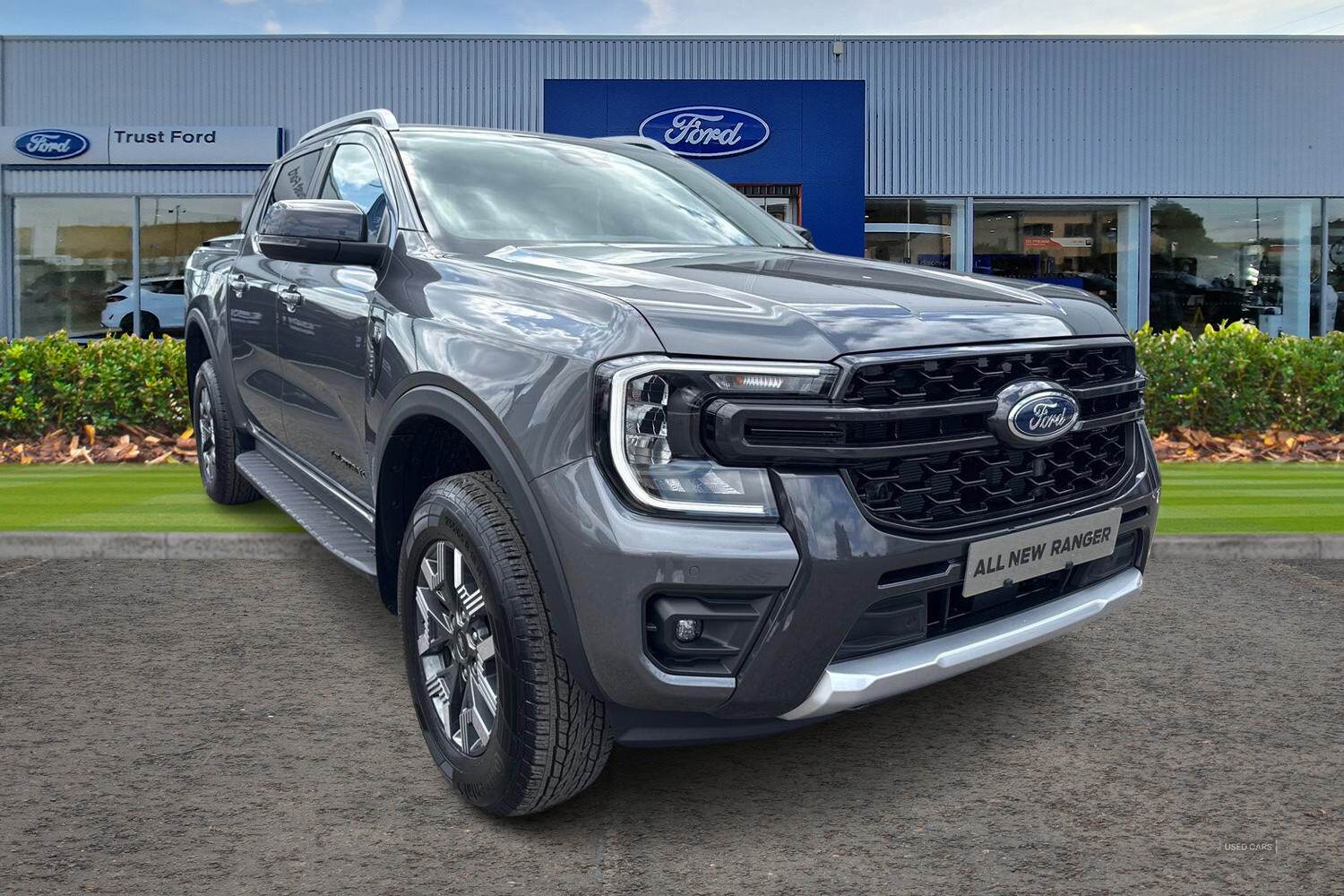   Ford Ranger Wildtrak AUTO 2.3L EcoBoost 281PS PHEV 10 Speed 4x4 Double Cab, POWER ROLLER SHUTTER, STYLING PACK, IN STOCK