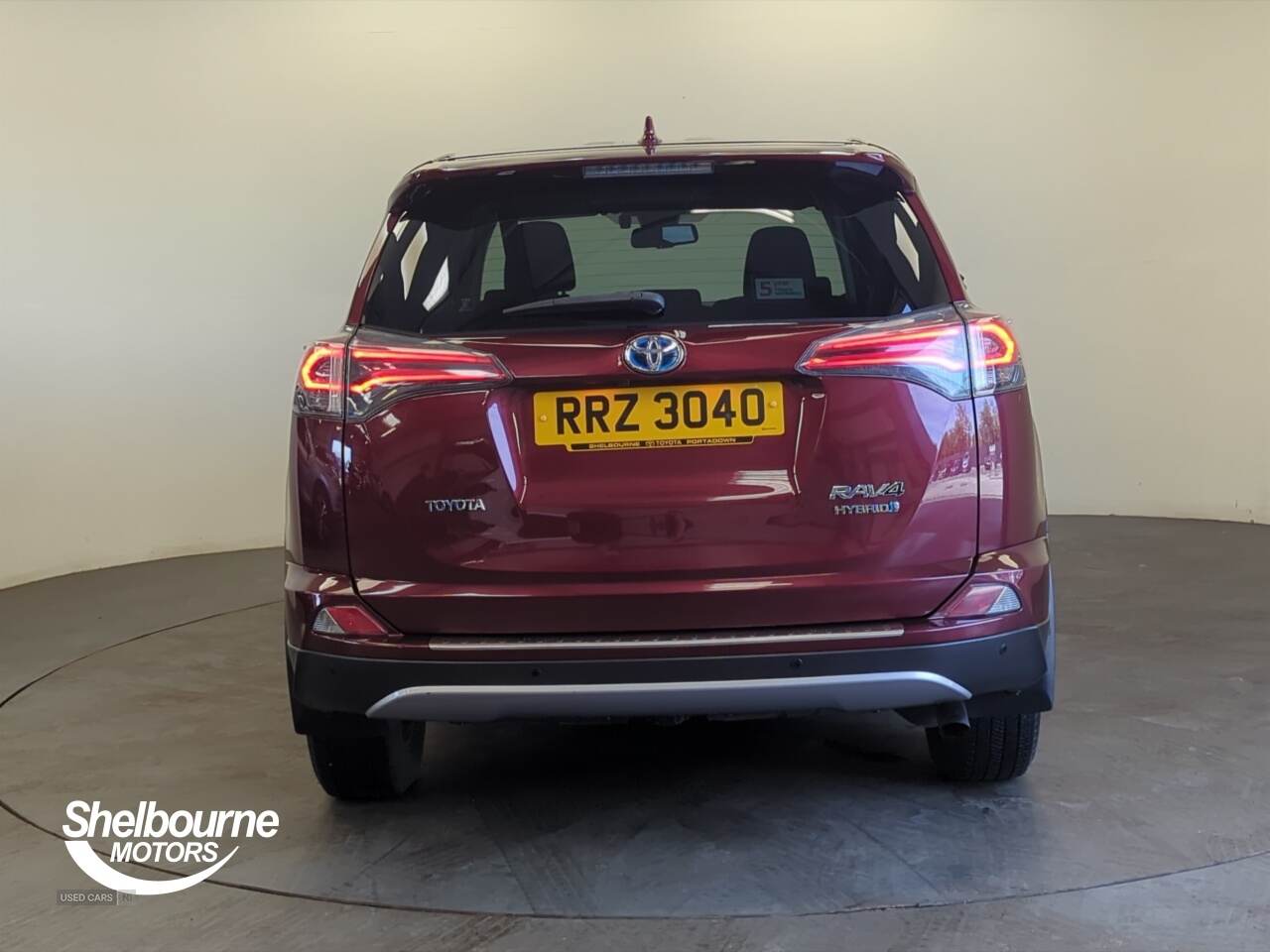 Sep 2017 Toyota RAV4 2.5 VVT-i Hybrid Business Ed Plus TSS 5dr CVT 2WD