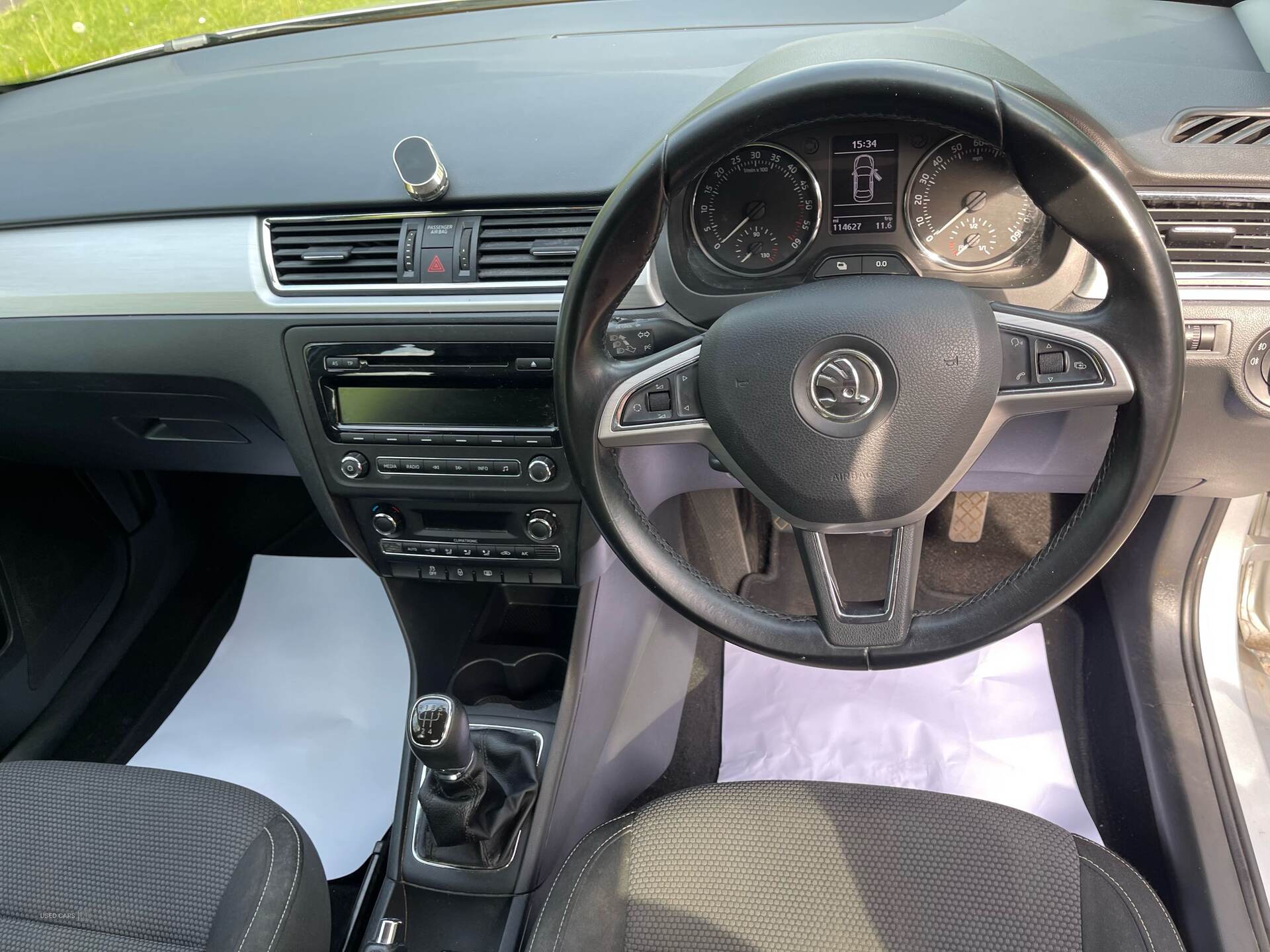 Mar 2015 Skoda Rapid 1.6 TDI CR 90 Elegance 5dr