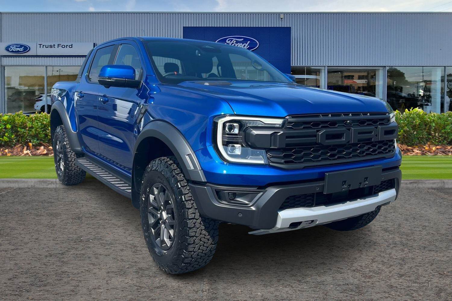 Ford Ranger RAPTOR AUTO 2.0 V6 210ps EcoBlue 10 Speed 4x4 Double Cab, HEATED STEERING WHEEL, RAPTOR PACK, IN STOCK