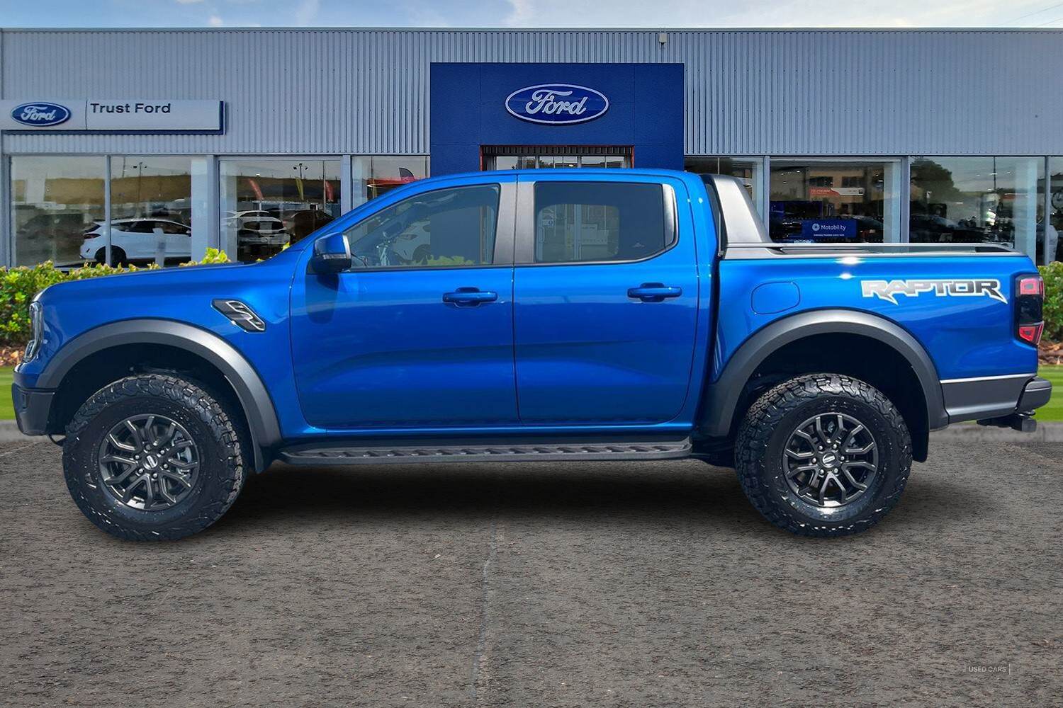 Ford Ranger RAPTOR AUTO 2.0 V6 210ps EcoBlue 10 Speed 4x4 Double Cab, HEATED STEERING WHEEL, RAPTOR PACK, IN STOCK
