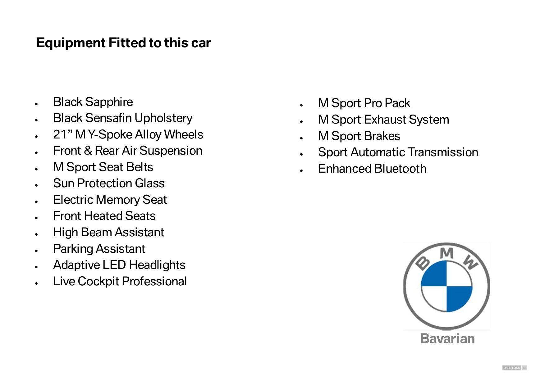 Jun 2023 BMW X5 xDrive30d MHT M Sport 5dr Auto