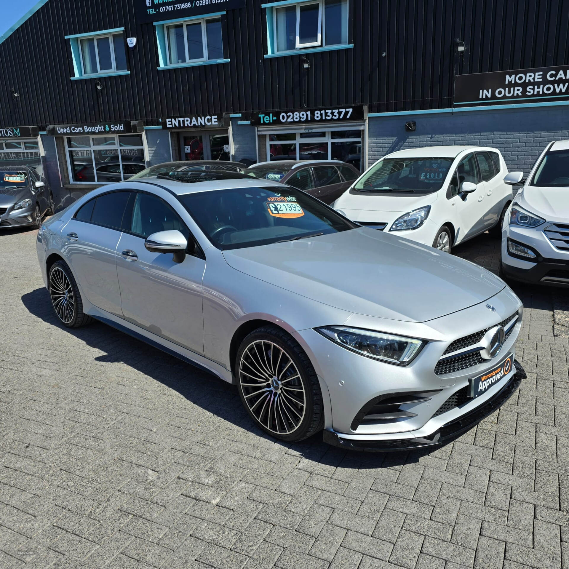 Jun 2018 Mercedes CLS-Class CLS 350d 4Matic AMG Line Premium + 4dr 9G-Tronic