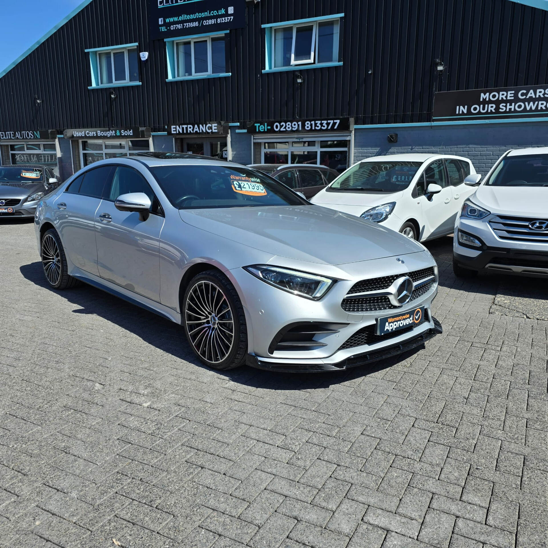 Jun 2018 Mercedes CLS-Class CLS 350d 4Matic AMG Line Premium + 4dr 9G-Tronic