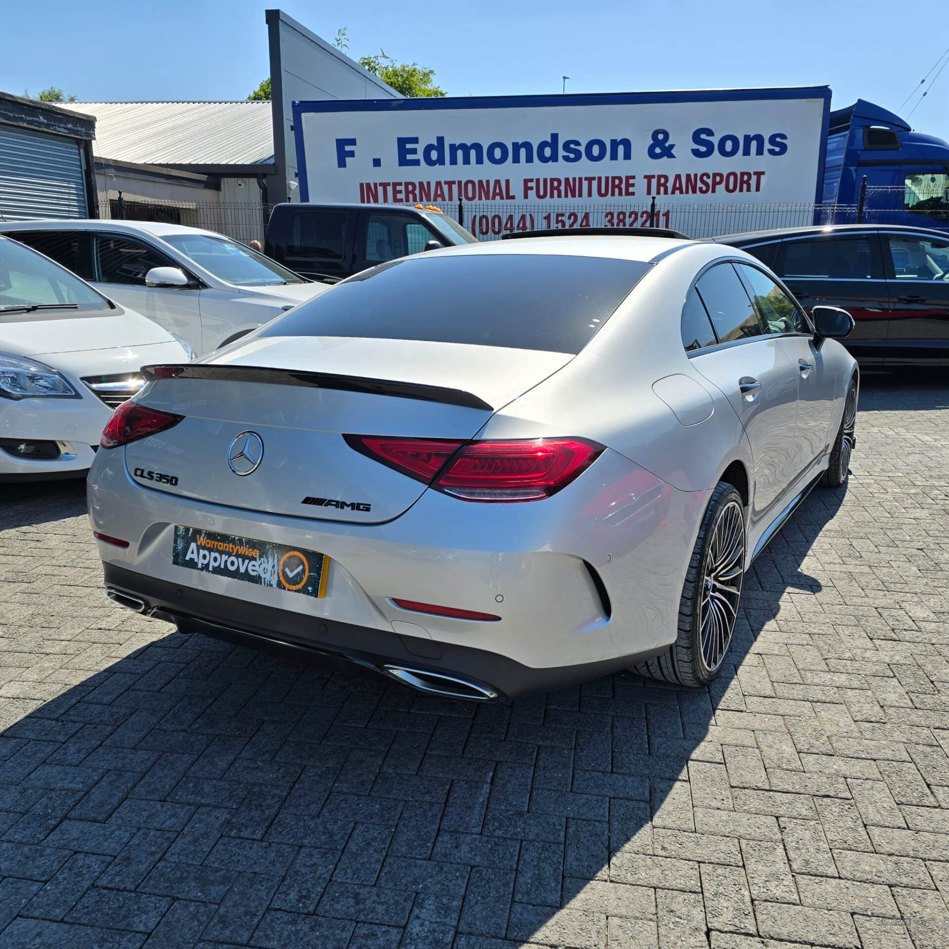 Jun 2018 Mercedes CLS-Class CLS 350d 4Matic AMG Line Premium + 4dr 9G-Tronic