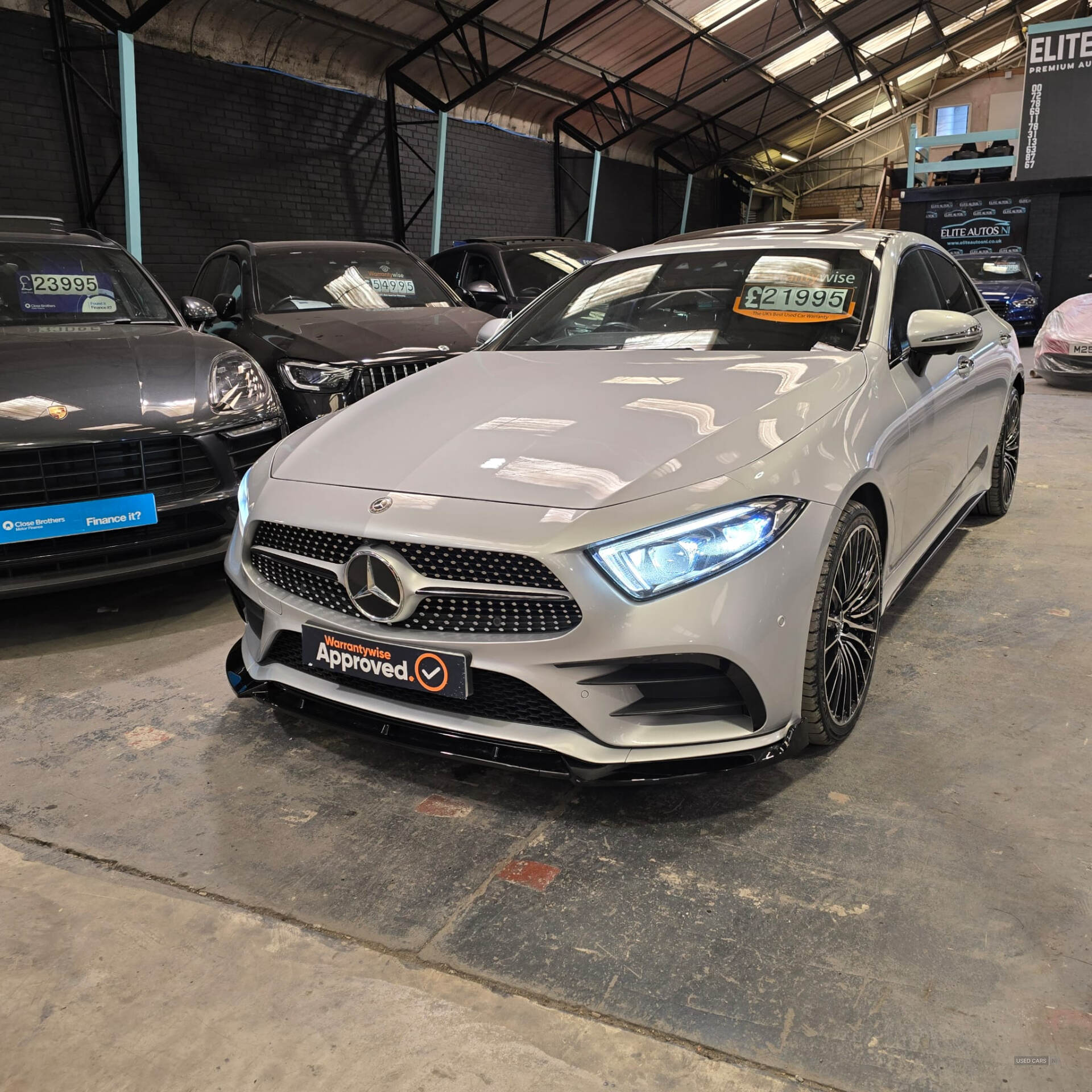 Jun 2018 Mercedes CLS-Class CLS 350d 4Matic AMG Line Premium + 4dr 9G-Tronic