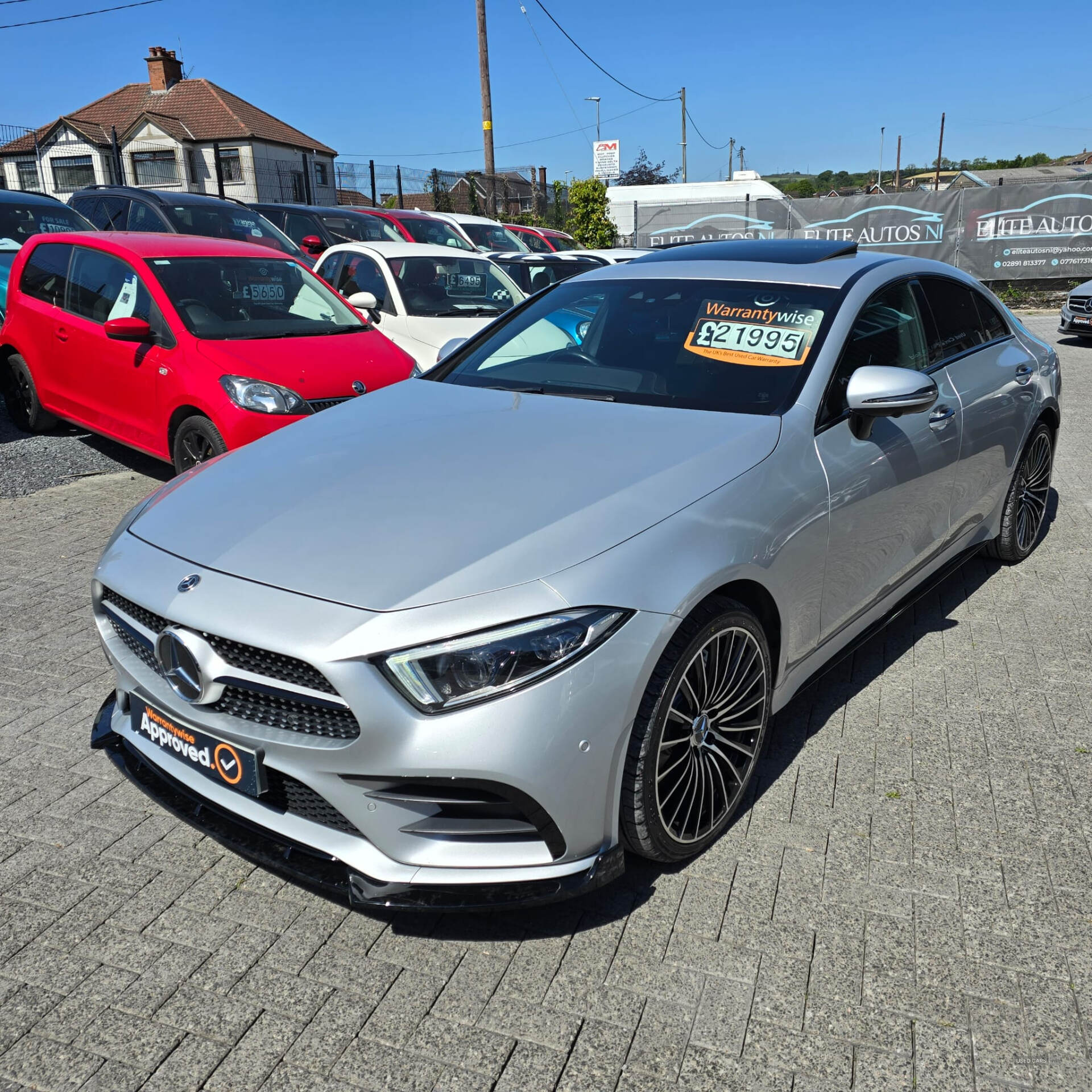 Jun 2018 Mercedes CLS-Class CLS 350d 4Matic AMG Line Premium + 4dr 9G-Tronic