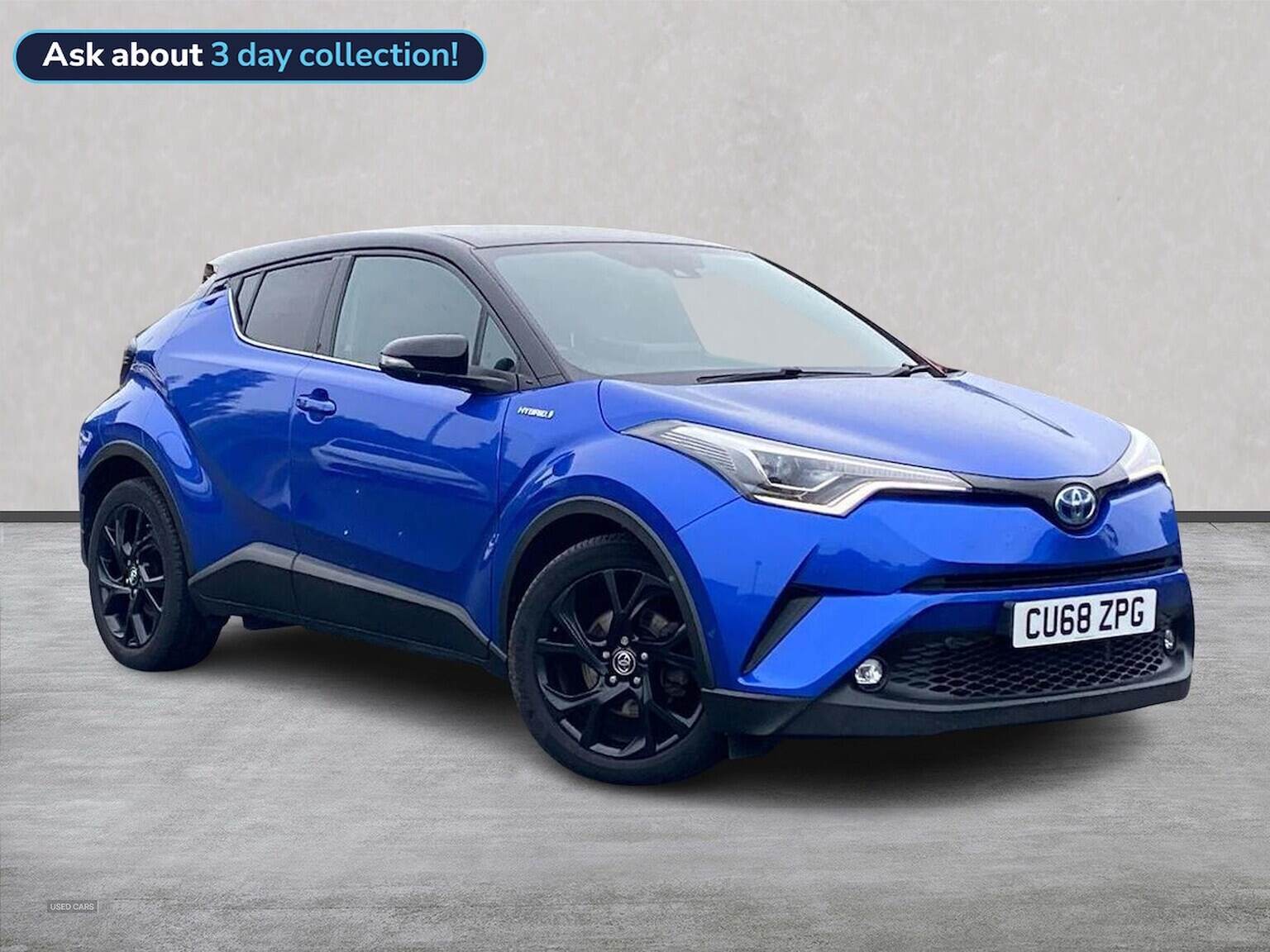Sep 2018 Toyota C-HR 1.8 Hybrid Dynamic 5Dr Cvt