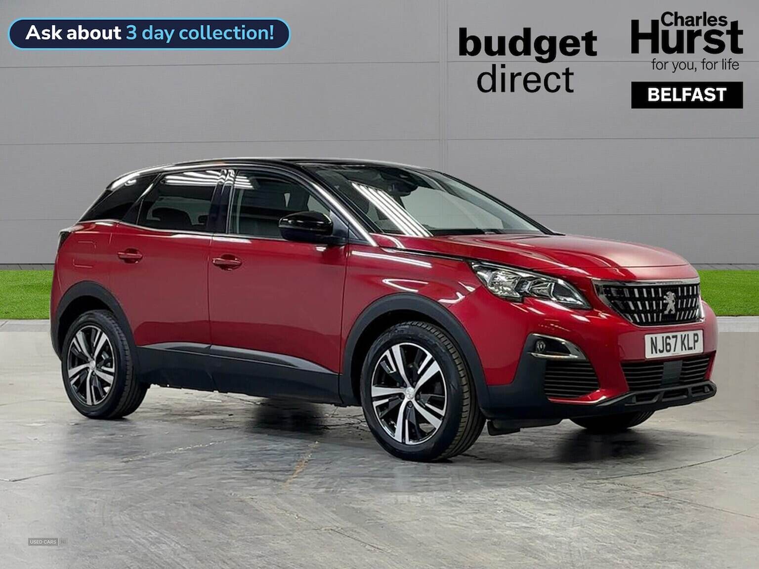 Sep 2017 Peugeot 3008 1.2 Puretech Active 5Dr