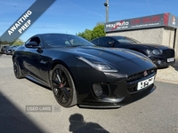 Jaguar F-Type 3.0 V6 GPF R-Dynamic Coupe 2dr Petrol Auto Euro 6 (s/s) (380 ps) in Tyrone