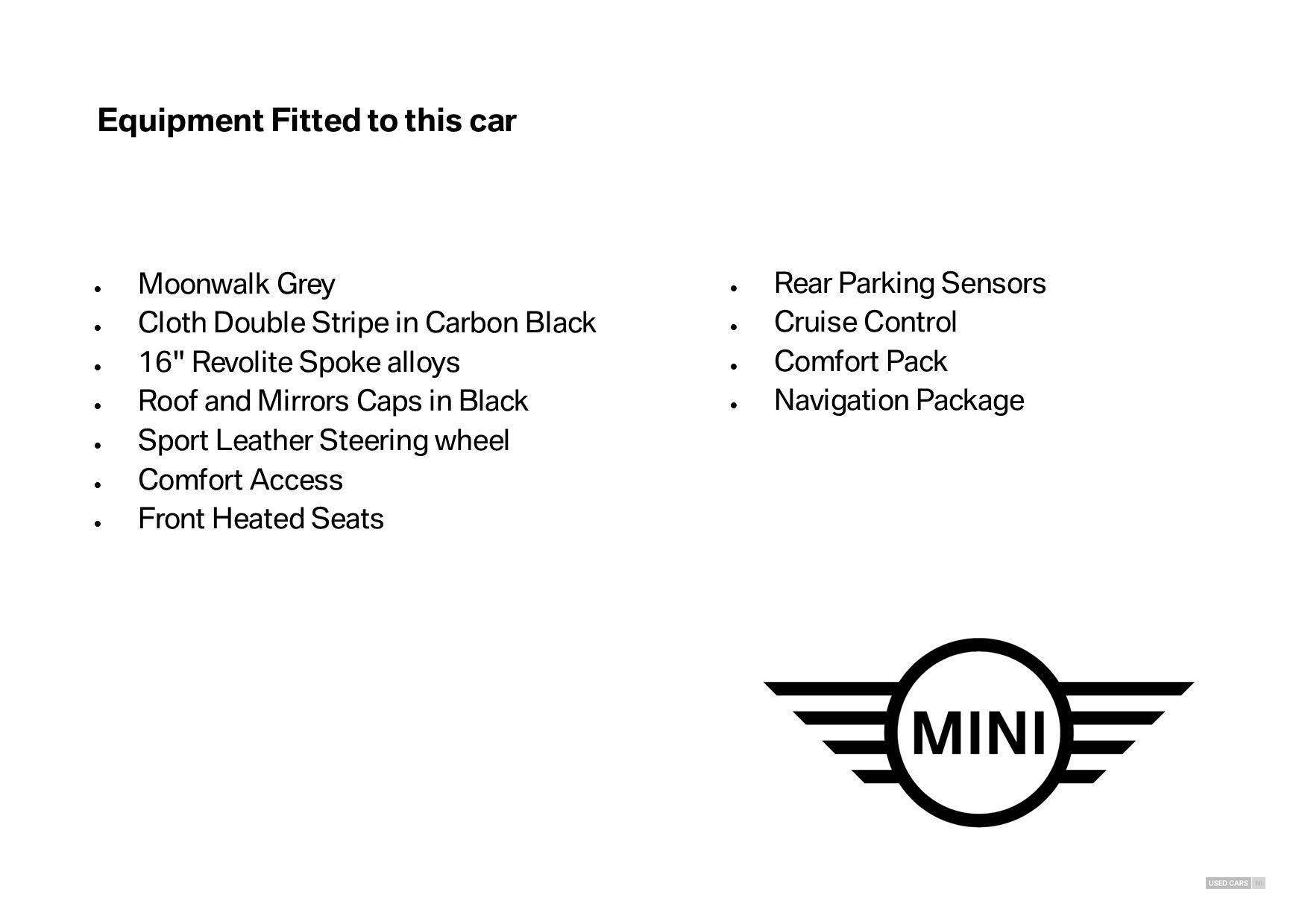 Jan 2022 MINI HATCHBACK 2.0 Cooper S Classic 5dr