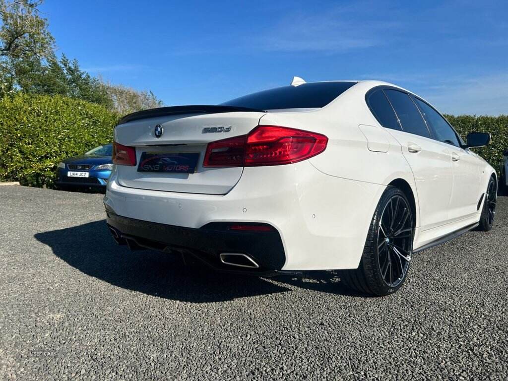 BMW 5 Series 2.0 520d M Sport Saloon 4dr Diesel Auto Euro 6 (s/s) (190 ps) in Antrim