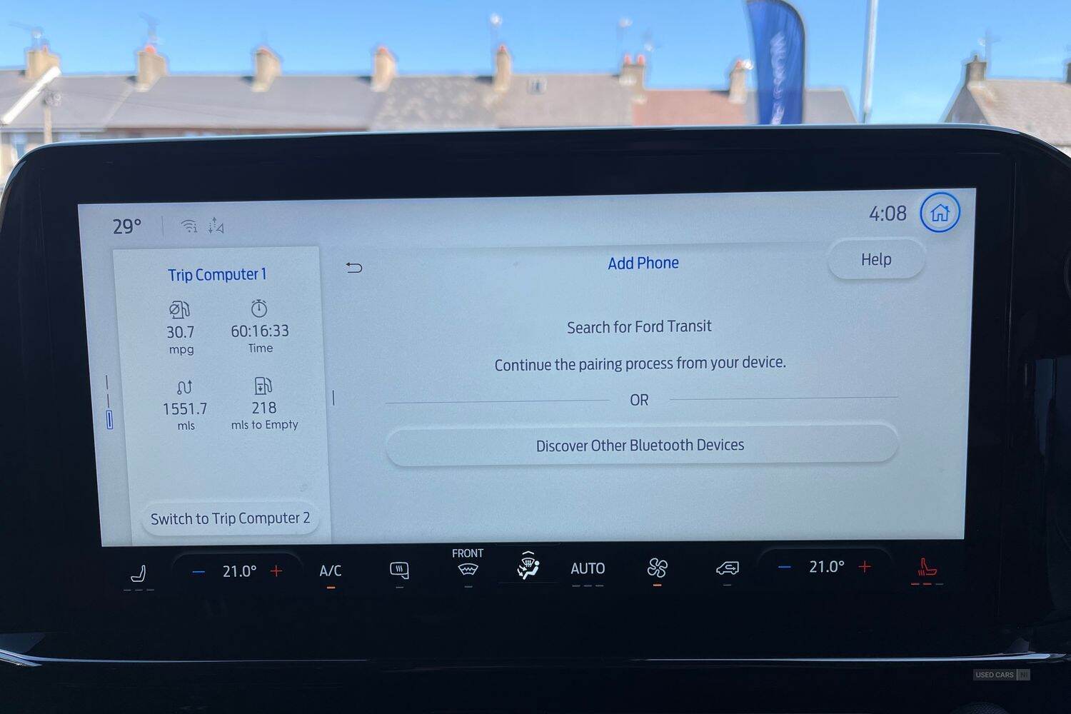 Sep 2024 Ford Transit Custom 2.0 EcoBlue 170ps H1 Van Sport Auto