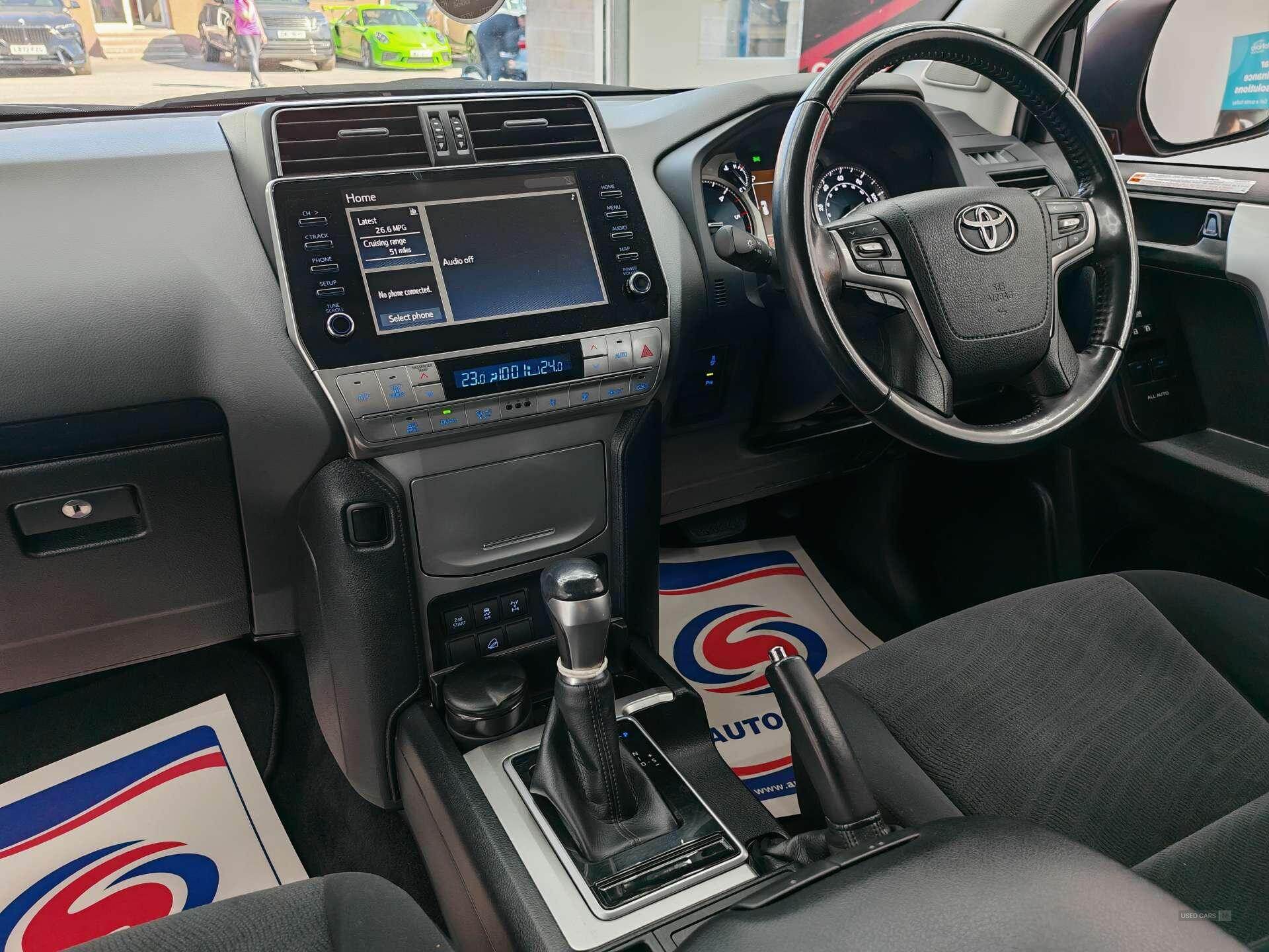 Oct 2022 Toyota Land Cruiser 2.8 D-4D 204 Active 3dr Auto 5 Seats