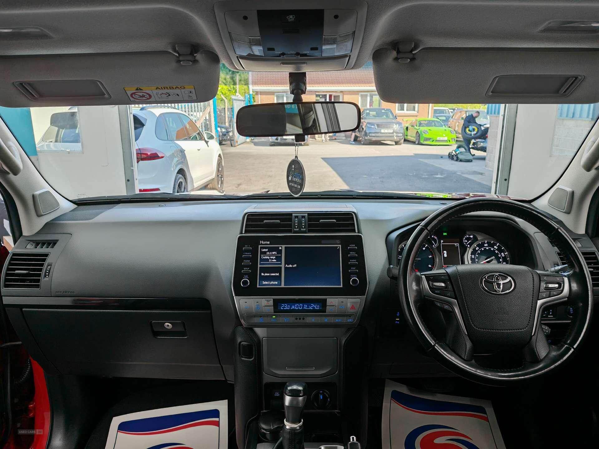 Oct 2022 Toyota Land Cruiser 2.8 D-4D 204 Active 3dr Auto 5 Seats