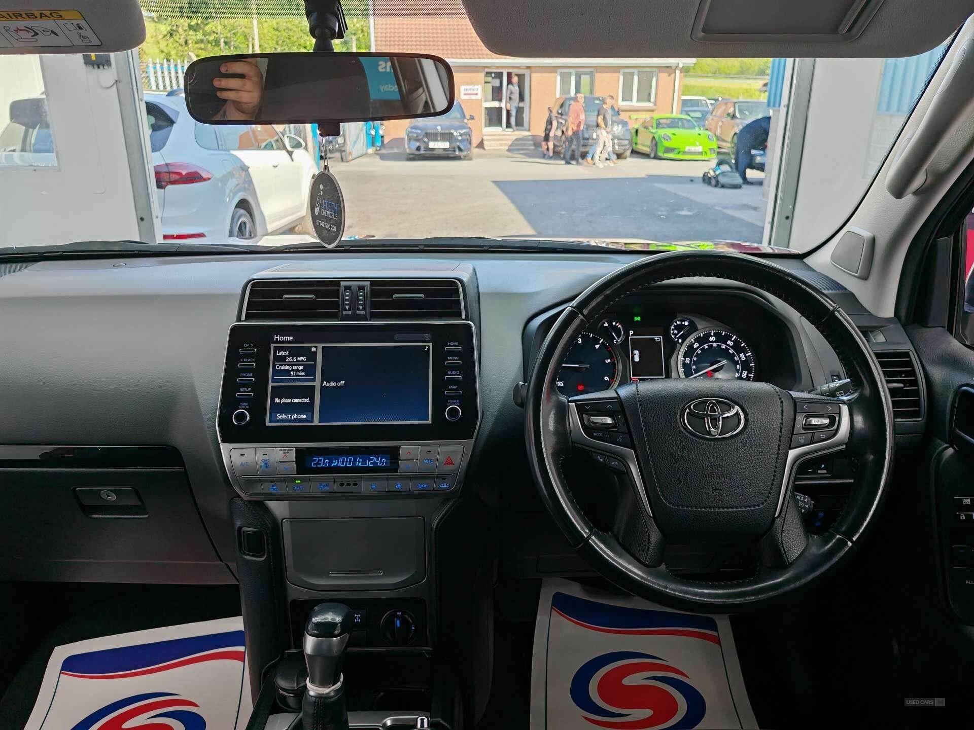 Oct 2022 Toyota Land Cruiser 2.8 D-4D 204 Active 3dr Auto 5 Seats