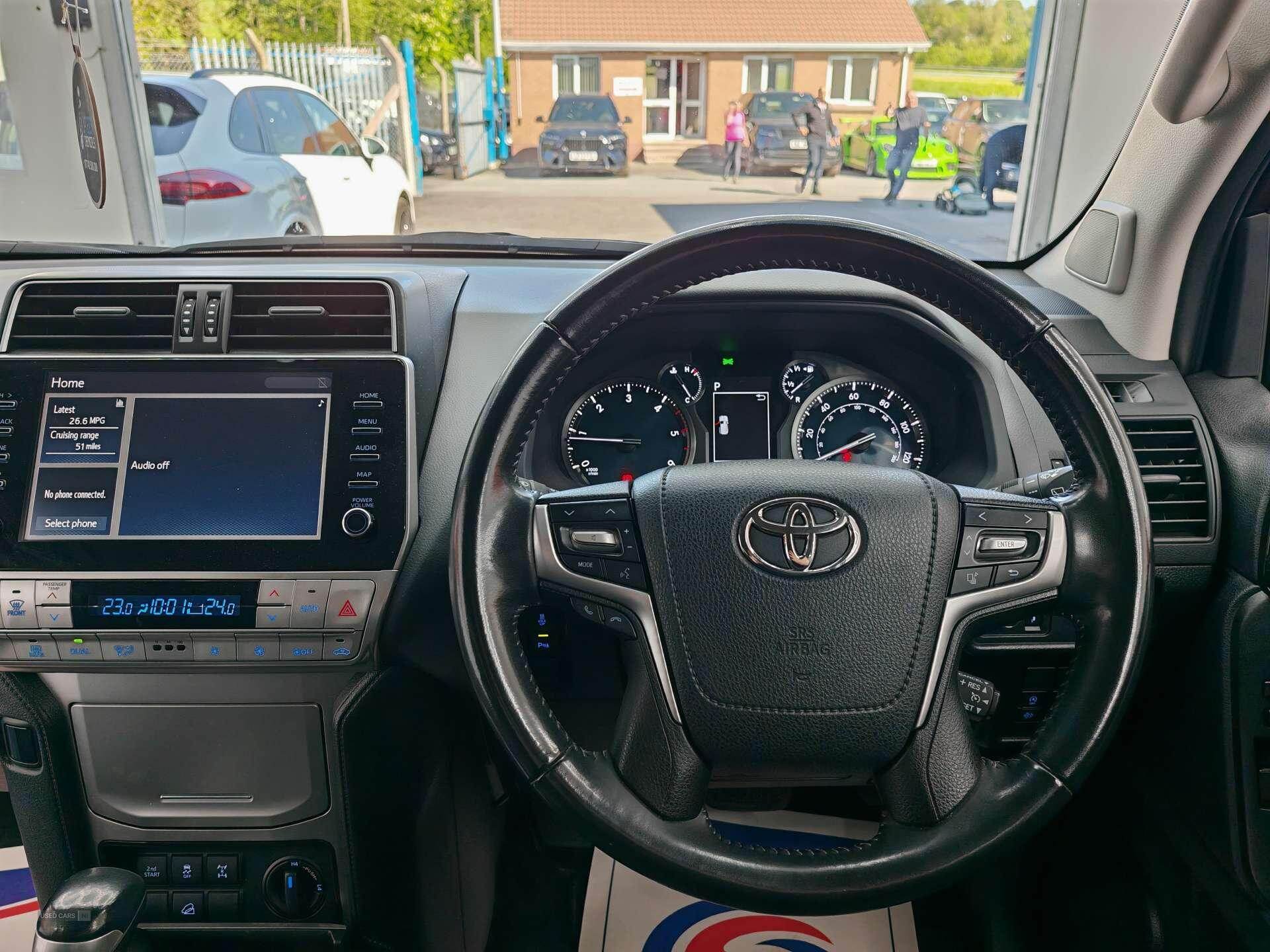 Oct 2022 Toyota Land Cruiser 2.8 D-4D 204 Active 3dr Auto 5 Seats