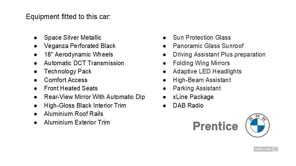 Mar 2024 BMW X1 xDrive 30e xLine 5dr Step Auto