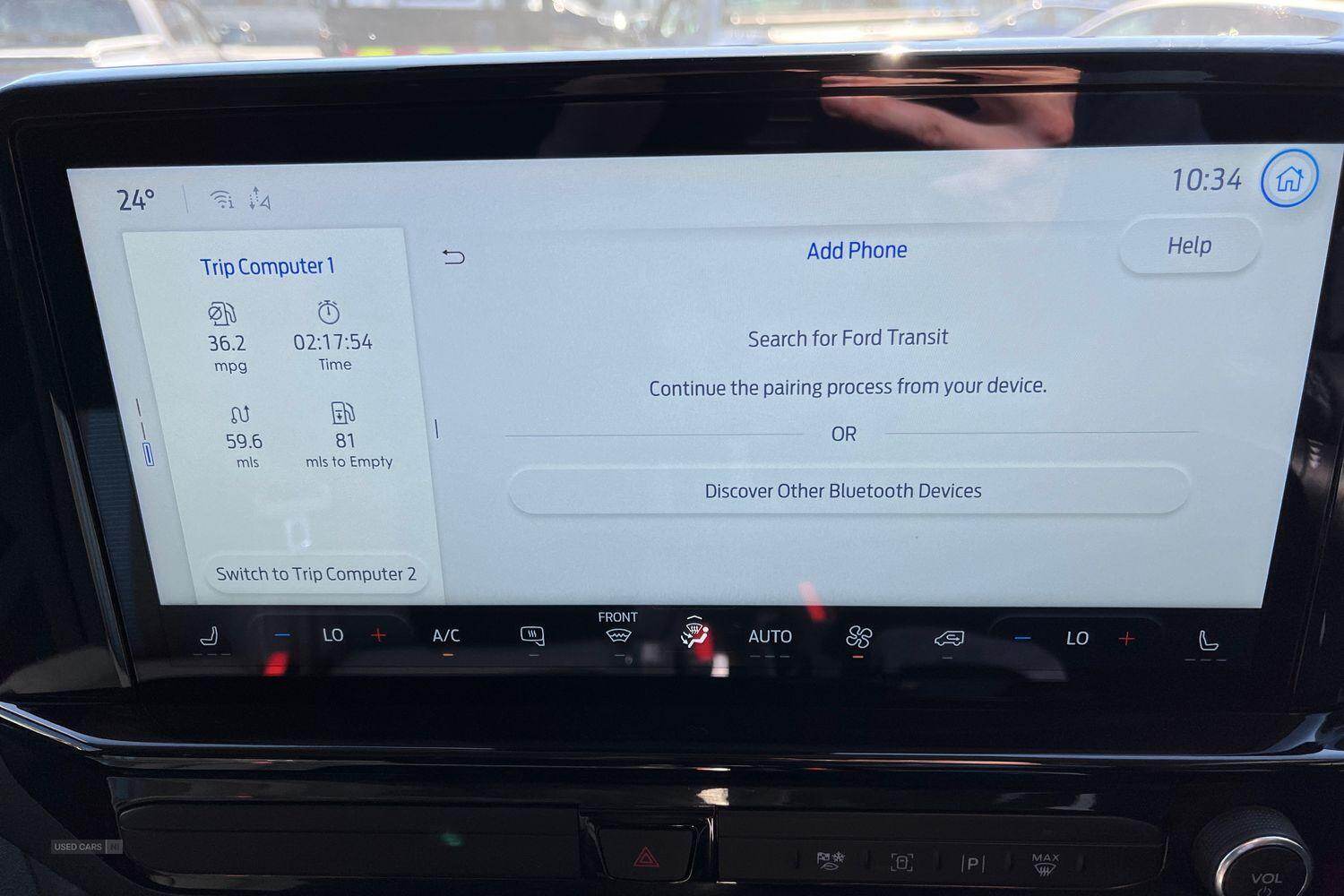 Oct 2024 Ford Transit Custom 2.0 EcoBlue 170ps H1 Van Sport Auto