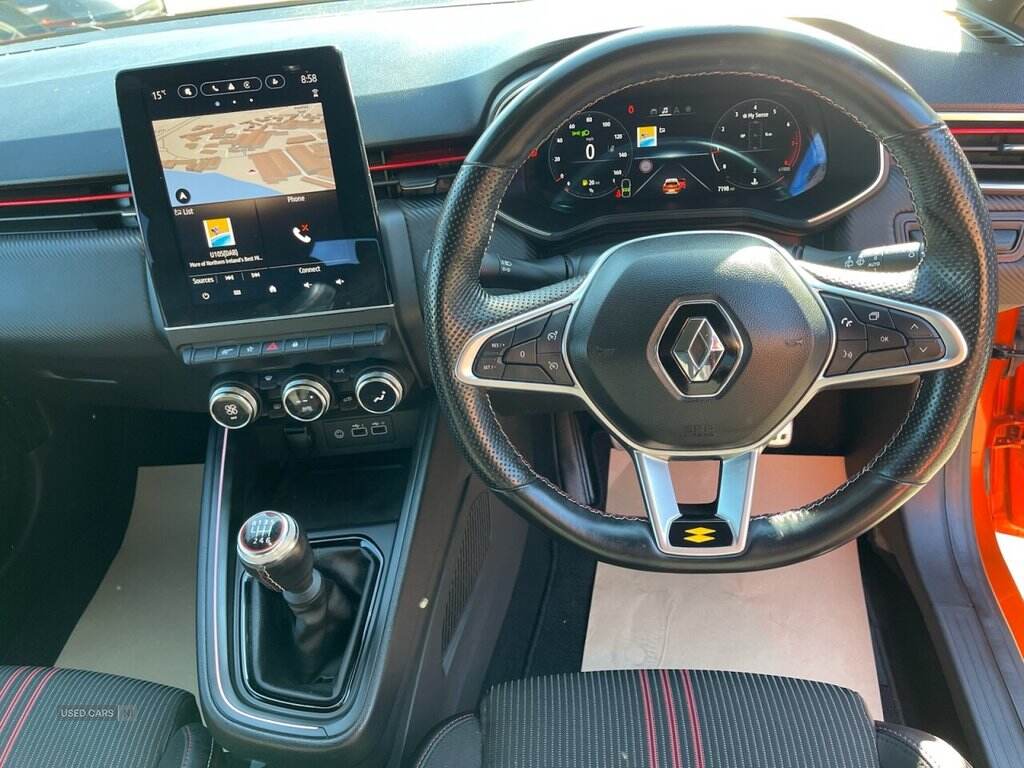 2023 Renault Clio 1.0 TCe RS Line Hatchback 5dr Petrol Manual Euro 6 (s/s) (90 ps) ONLY 7198 GENUINE LOW MILEAGE