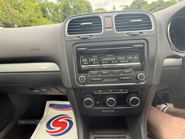 Volkswagen Golf DIESEL HATCHBACK in Antrim