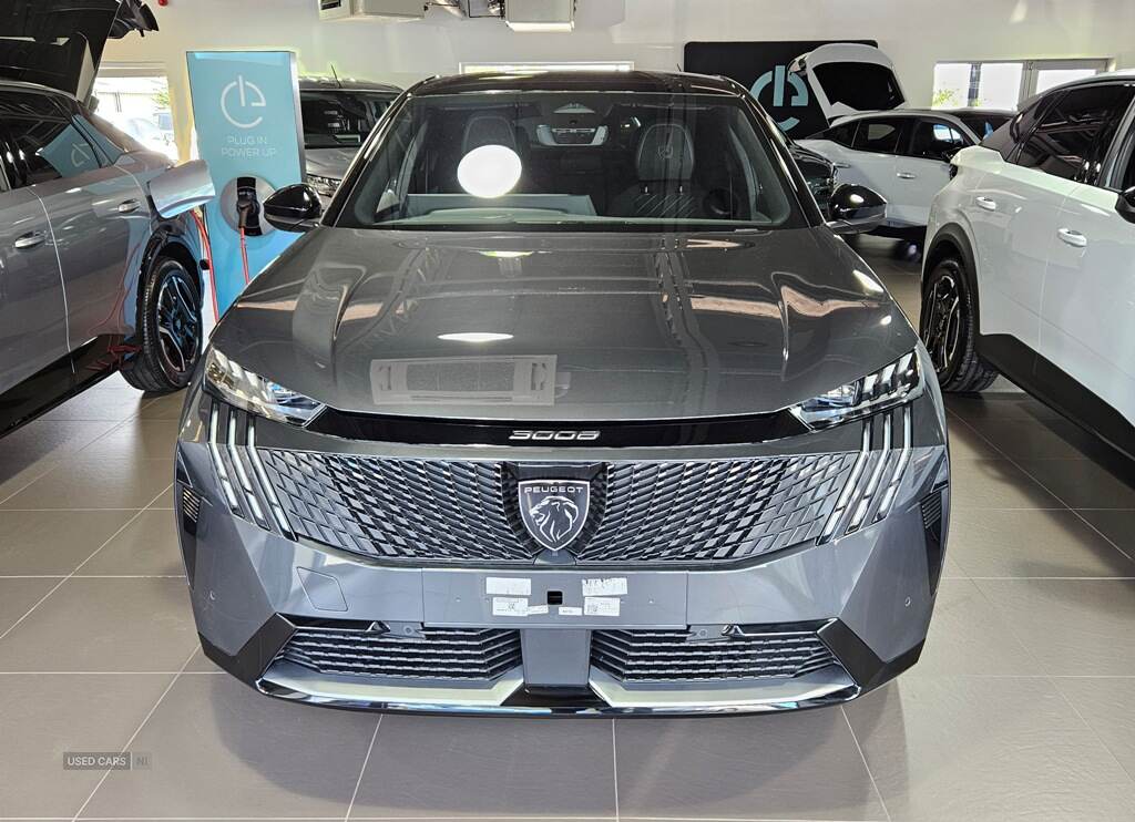 Peugeot 3008 73KWH 210HP GT AUTOMATIC in Antrim