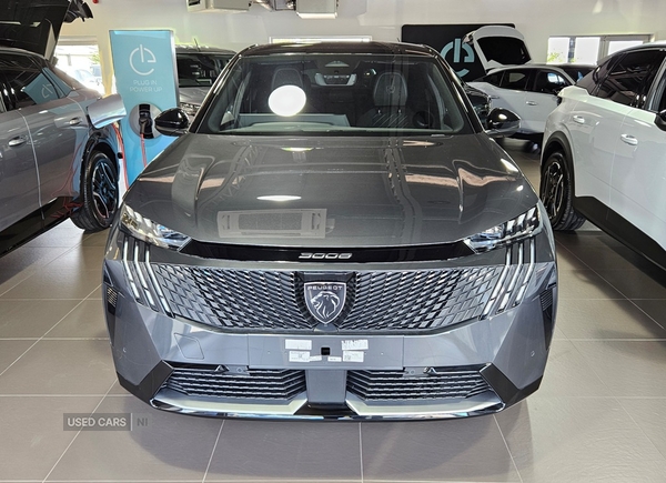 Peugeot 3008 73KWH 210HP GT AUTOMATIC in Antrim