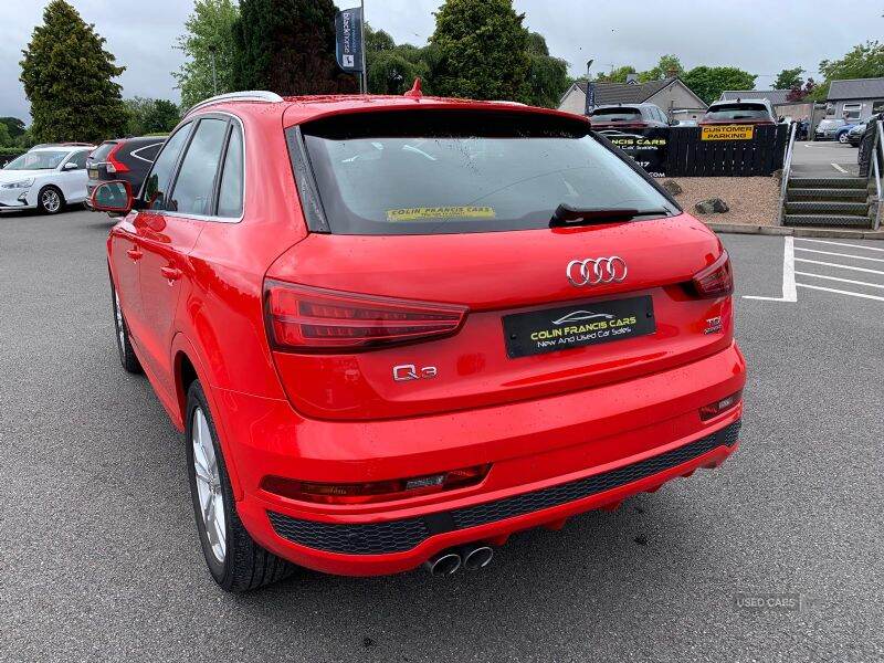 Aug 2018 Audi Q3 2.0 TDI Quattro S Line Edition 5dr