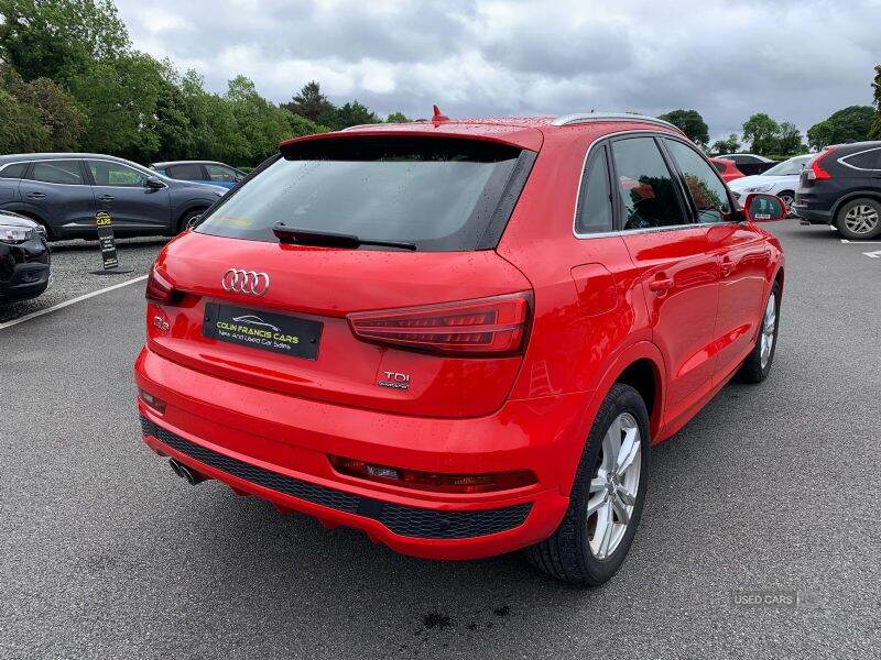 Aug 2018 Audi Q3 2.0 TDI Quattro S Line Edition 5dr
