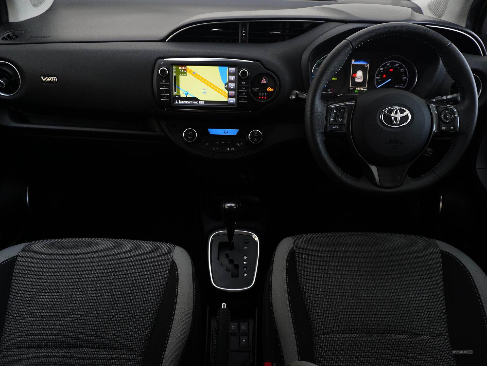 Jan 2019 Toyota Yaris 1.5 Hybrid Y20 5dr CVT [Bi-tone]