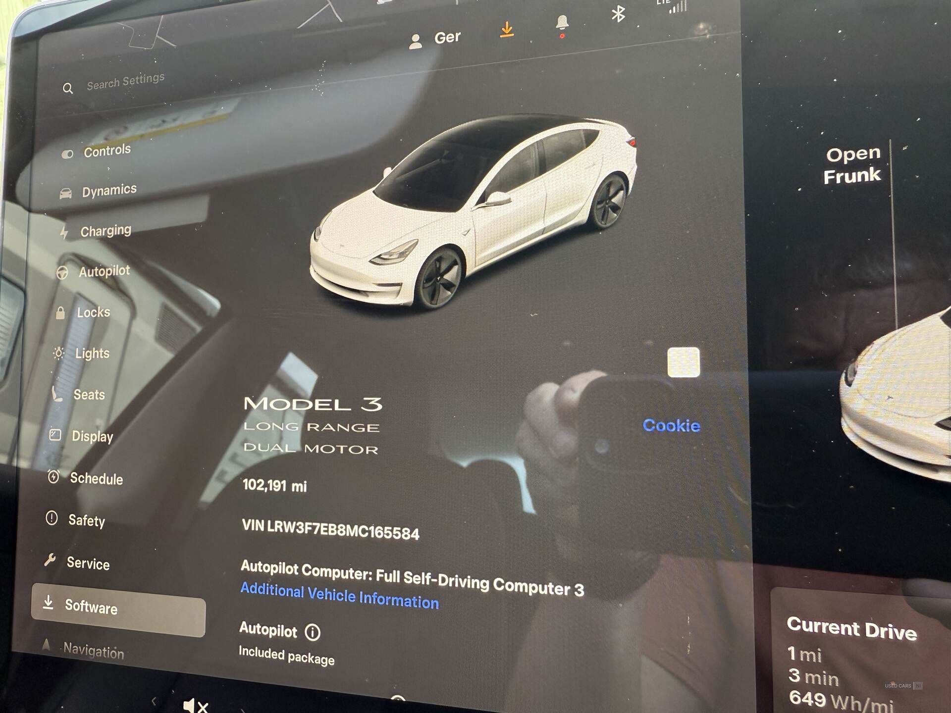 Mar 2021 TESLA Model 3 Long Range AWD 4dr Auto