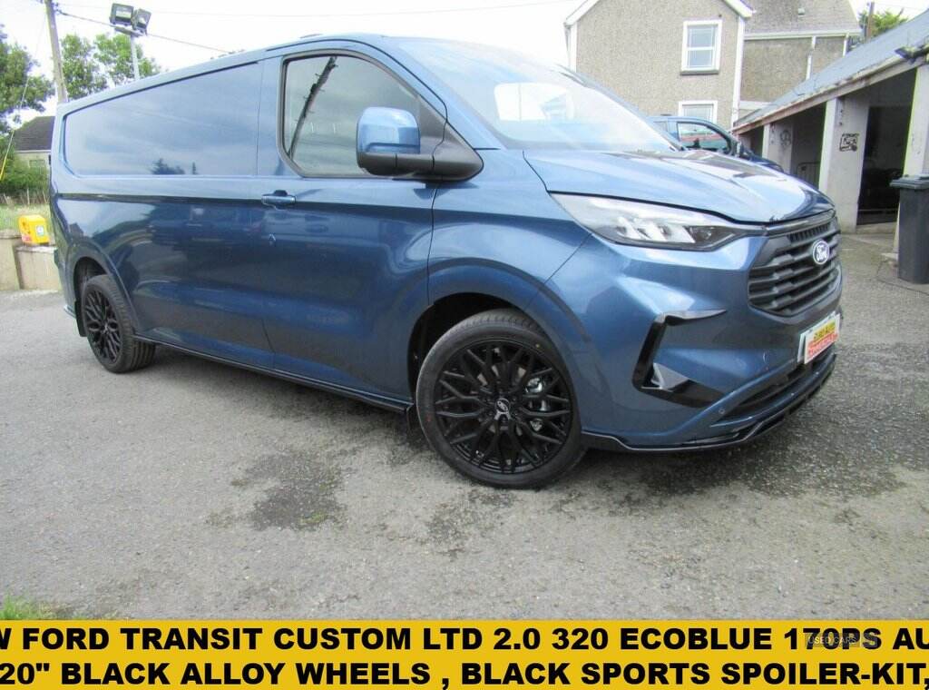 Apr 2025 Ford Transit Custom 2.0 320 EcoBlue 170ps Limited Van L2 H1 Euro 6 AUTO