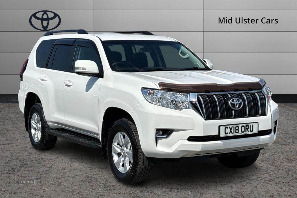 Apr 2018 Toyota Land Cruiser 2.8 D-4D Active 5dr Auto 7 Seats