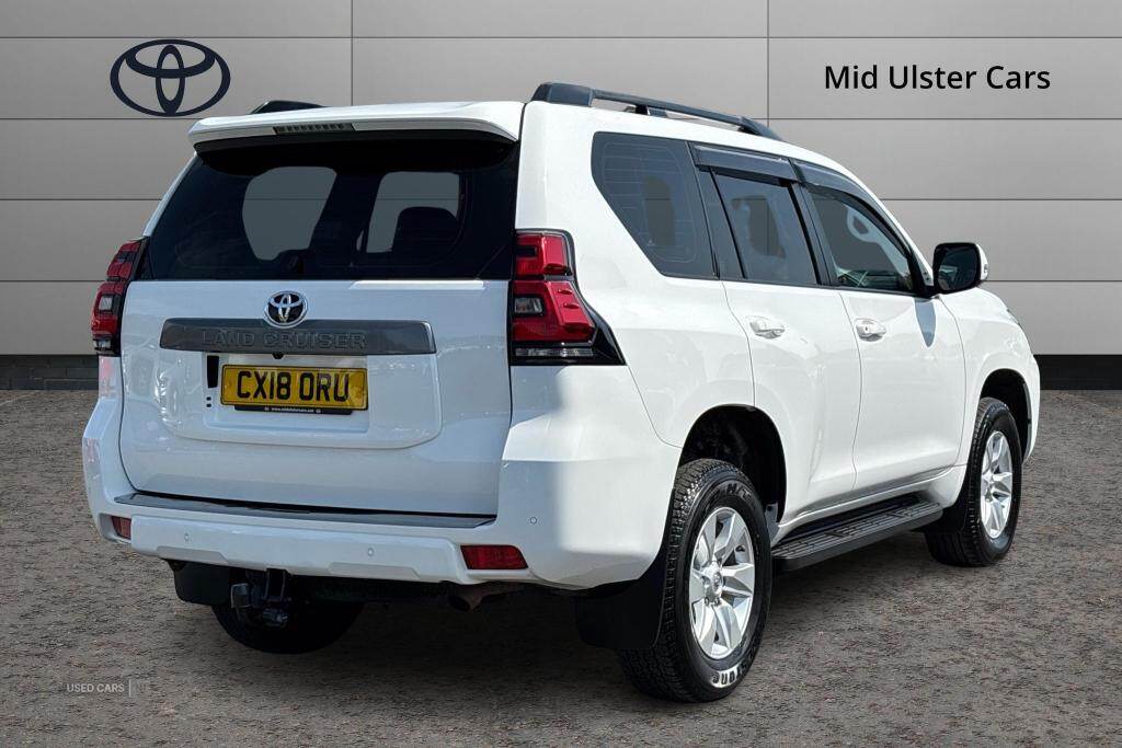 Apr 2018 Toyota Land Cruiser 2.8 D-4D Active 5dr Auto 7 Seats