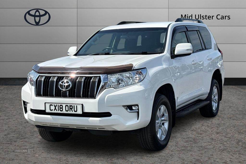 Apr 2018 Toyota Land Cruiser 2.8 D-4D Active 5dr Auto 7 Seats