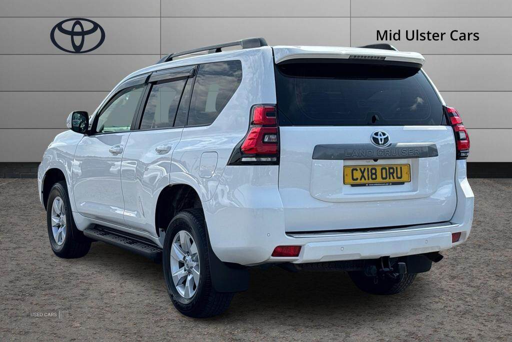 Apr 2018 Toyota Land Cruiser 2.8 D-4D Active 5dr Auto 7 Seats