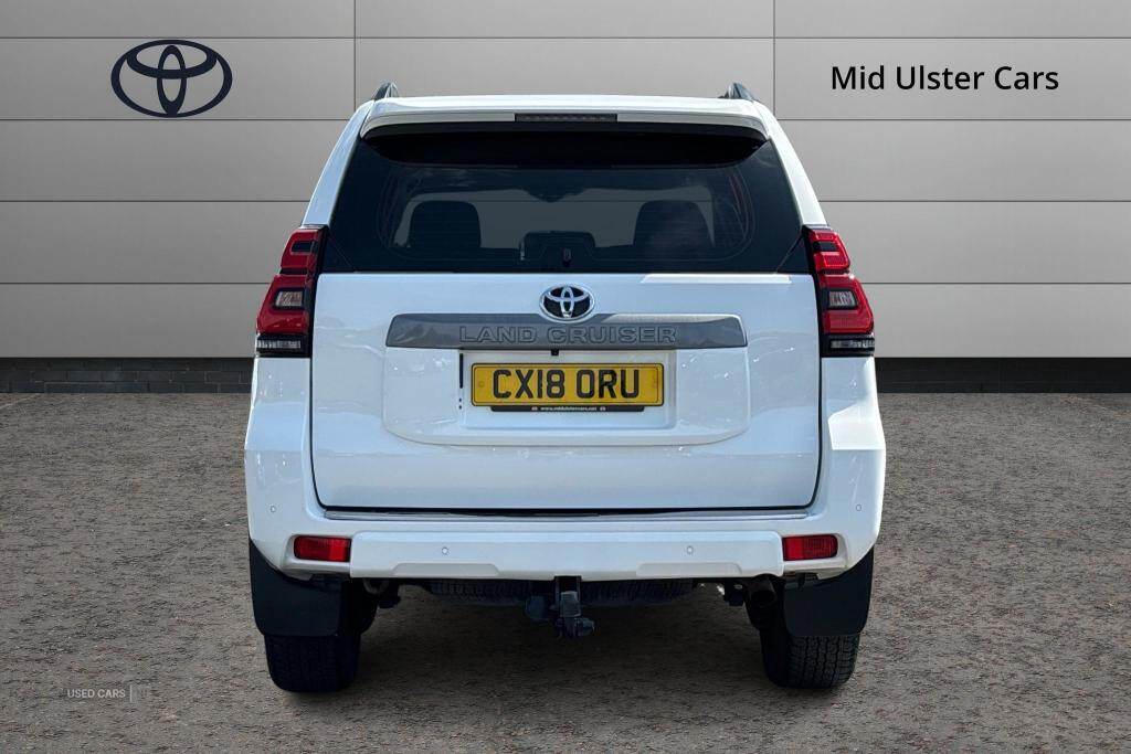 Apr 2018 Toyota Land Cruiser 2.8 D-4D Active 5dr Auto 7 Seats