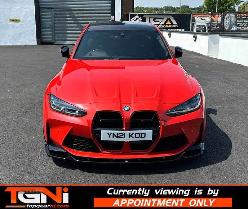 Mar 2021 BMW M3 M3 Competition 4dr Step Auto