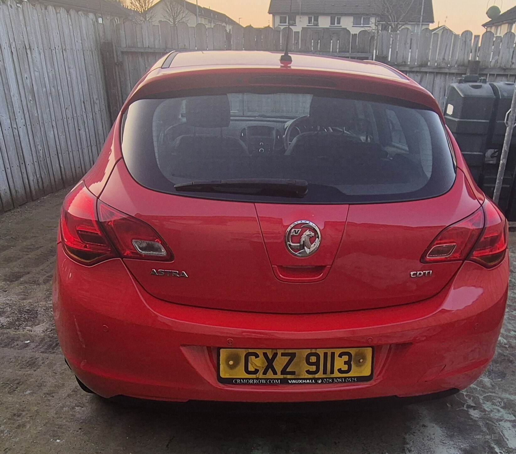 Jun 2012 Vauxhall Astra 1.7 CDTi 16V ecoFLEX Active 5dr