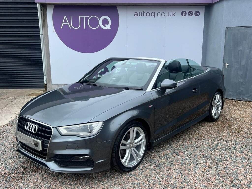  2016 Audi A3 Cabriolet 2.0 TDI S line Convertible 2dr Diesel Manual Euro 6 (s/s) (Nav) (150 ps)
